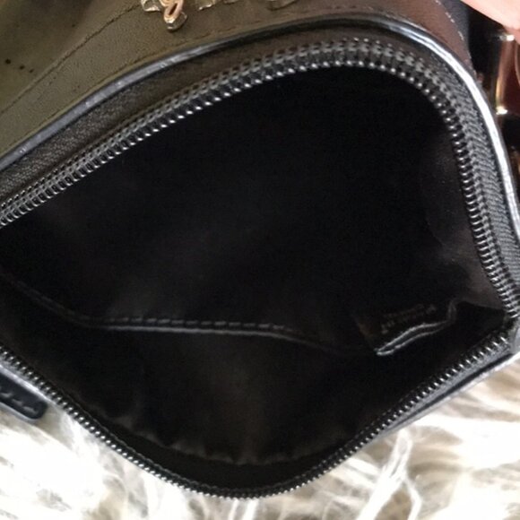 Coach Leather Wristlet Black Approx. 6.5" x 4.5" - Picture 4 of 4